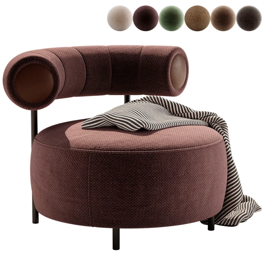 Naduvi Miley Velvet Right Cremekleurig Sofa - Image 6