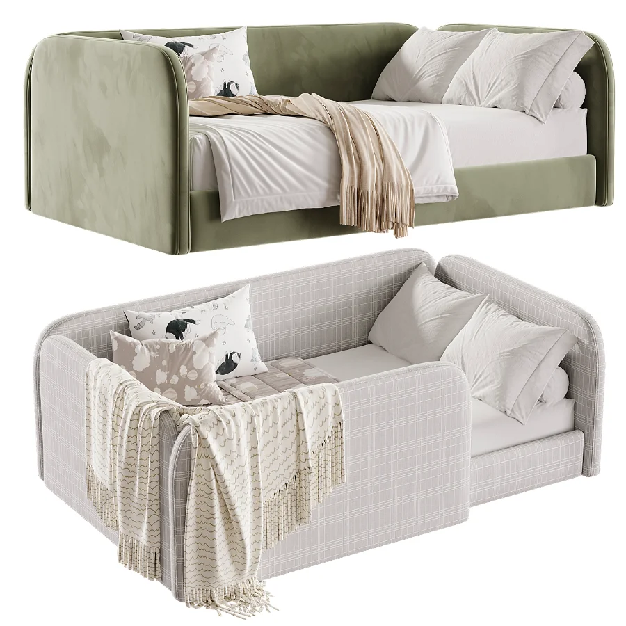 Montessori Upholstered Bed ALICANTE - Image 3