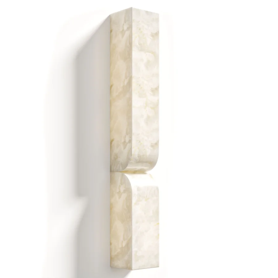 Cordoba 600 Bronze Vein Alabaster Wall Light - Image 3