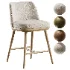 Trentino semi-bar stool - Thumbnail 5