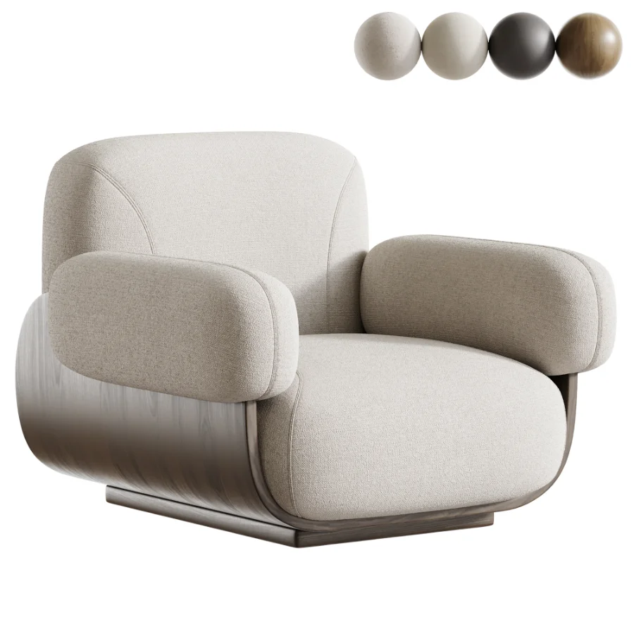 Cannoli Lounge Chair - Image 1