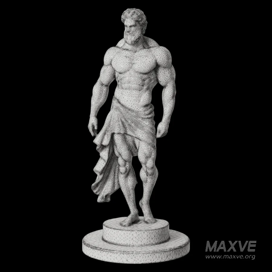 Zeus Classical Statue - Image 5