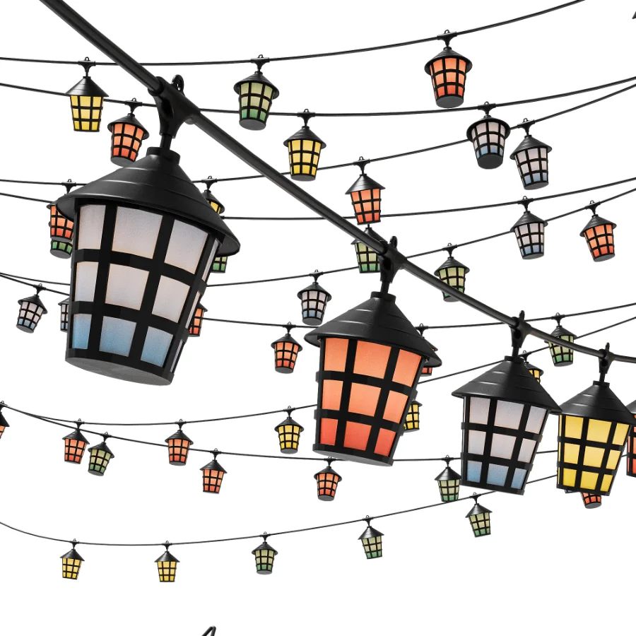 Editable Garland Outdoor String Lights 18 - Image 3