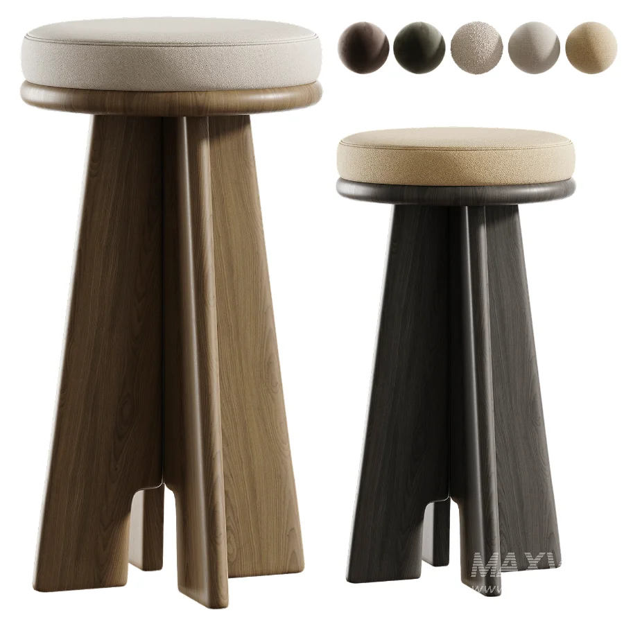 Стул полубарный, Kuru Chair - Image 4