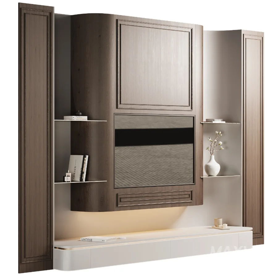 TV wall set 002 - Image 1
