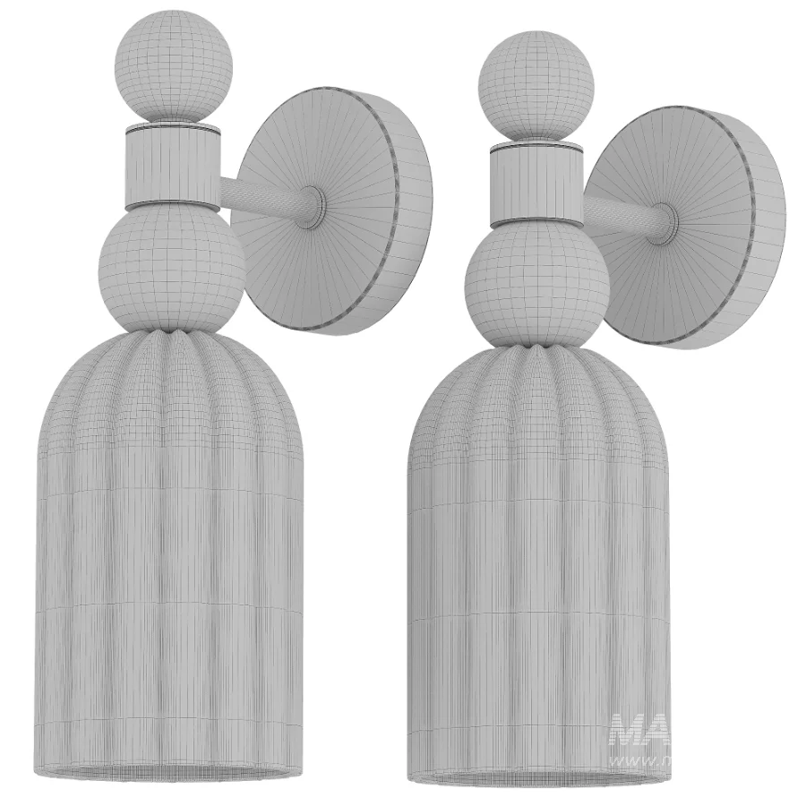 Alabaster Brass Wall Sconce - Image 6