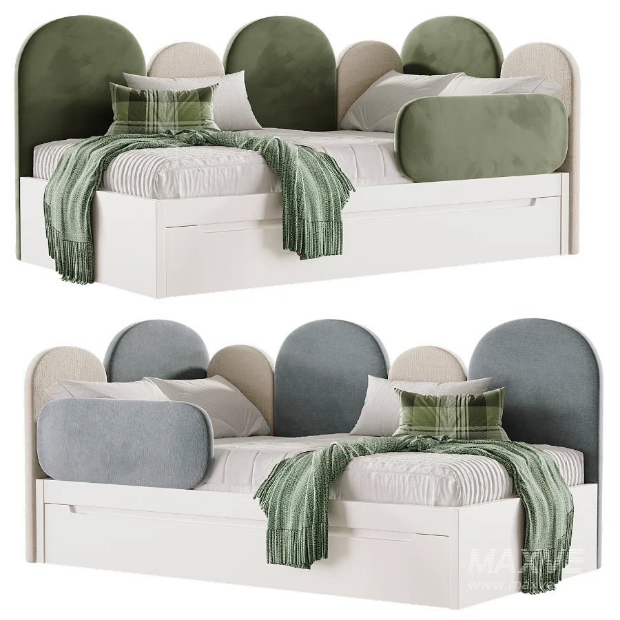 SAVOY Upholstered Kids Bed - Image 3