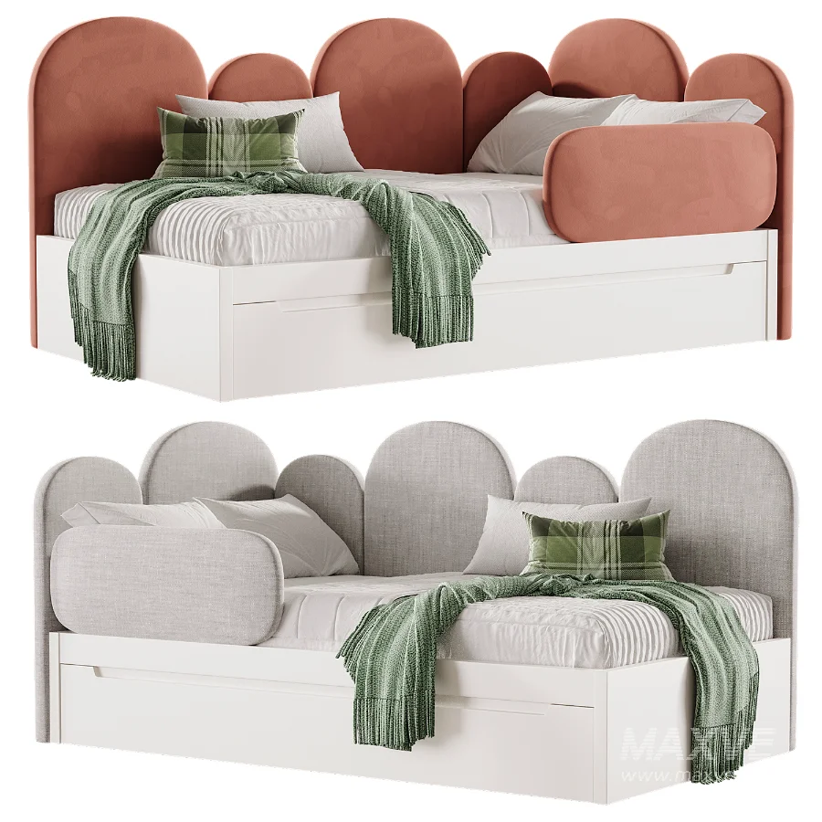 SAVOY Upholstered Kids Bed - Image 2