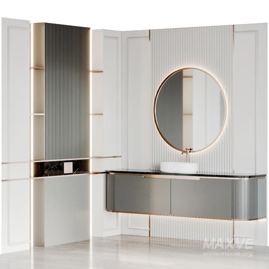 Bathroom furniture 136 - Image 4
