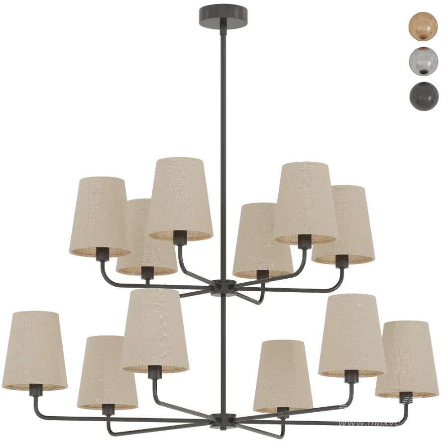 Light Adjustable Sputnik Chandelier - Image 4