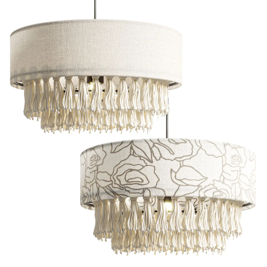 Bohemian Hemp Rope Tassel Chandelier - Image 8