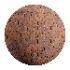FB23 Brick material in one design and 6 different colors 4K - Thumbnail 4