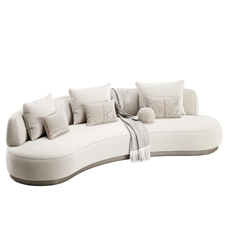 Amalfi Kidney Sofa-Harbour - Image 1