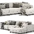 Frankfurt modern chaise lounge - Thumbnail 1