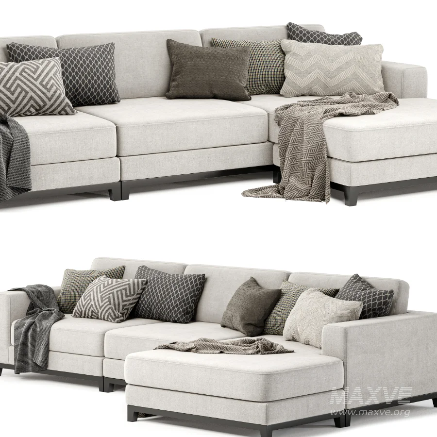 Frankfurt modern chaise lounge - Image 1