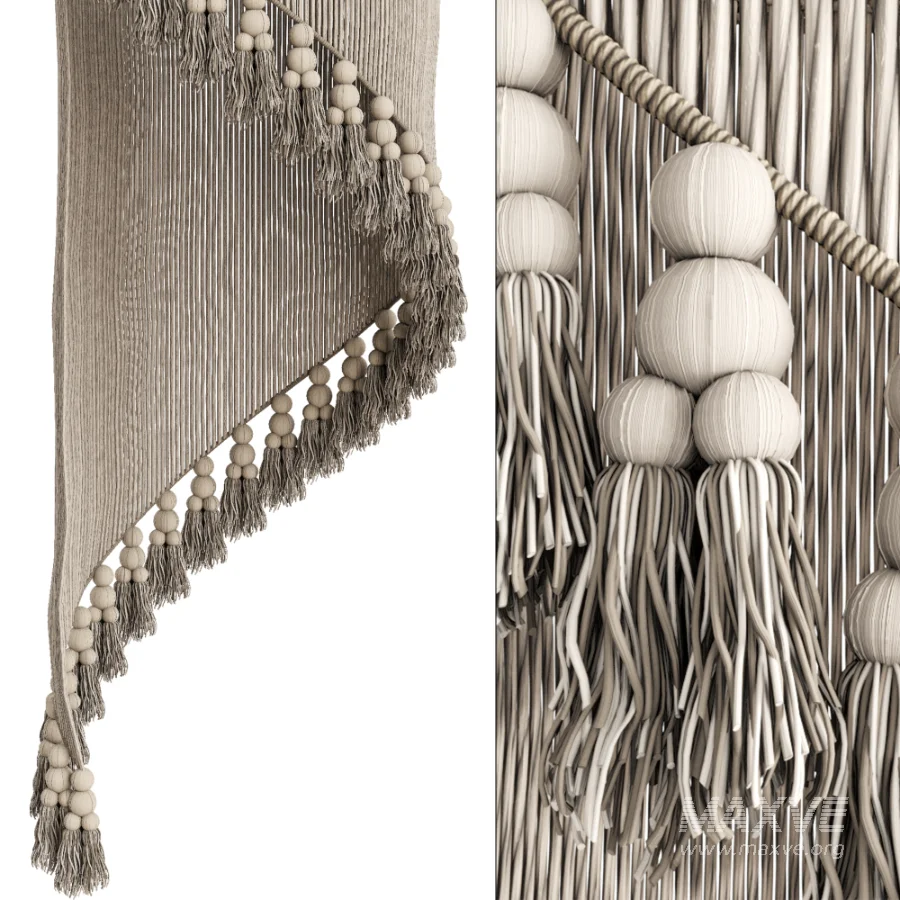 Macrame Pendant Lamp - Image 1