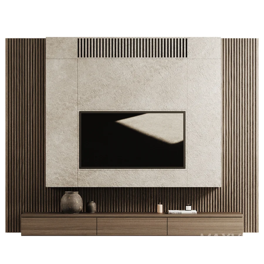 TV wall set 001 - Image 2