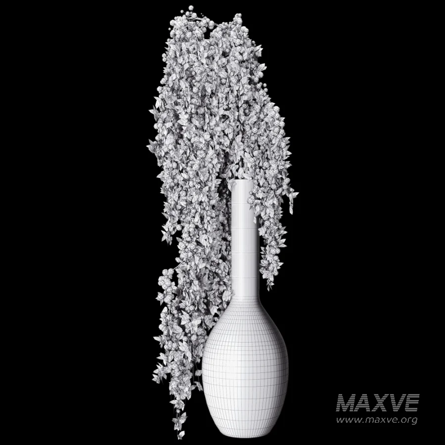 Beouquet of Branches in Vase 056 - Image 5