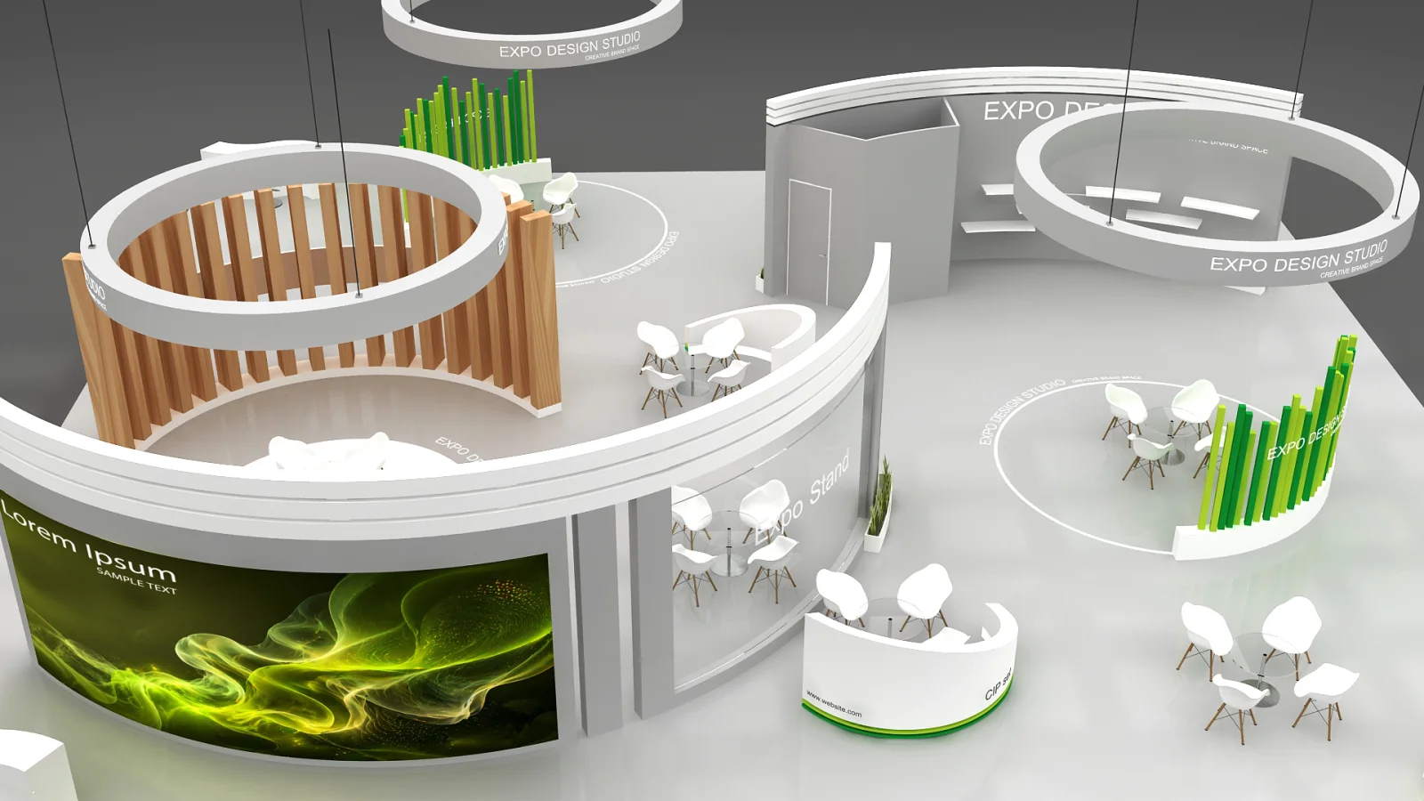 exhibition booth - Image 1