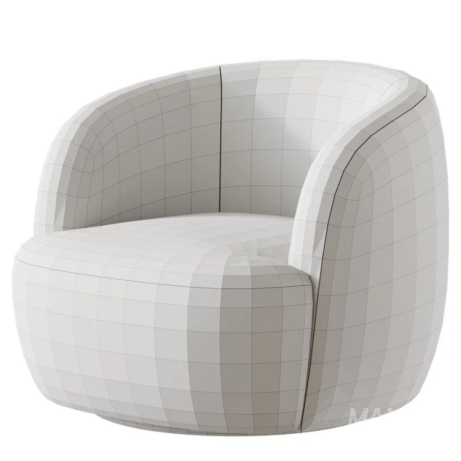 Tayson Swivel Armchair Stone - Image 7