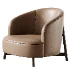 Copine Wood Porada Armchair - Thumbnail 3