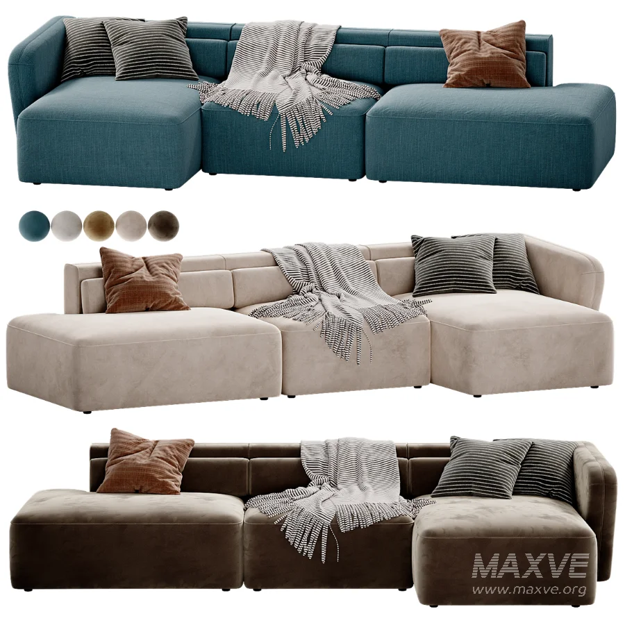 Vajvel Corner modular Sofa by Divan.ru - Image 3