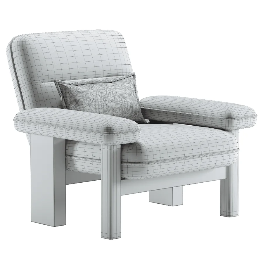 Boucle Accent Chair - Image 6