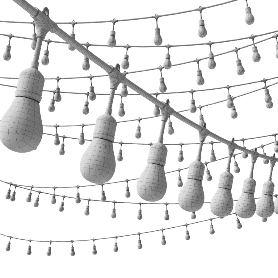 Editable Garland Outdoor String Lights 16 - Image 4