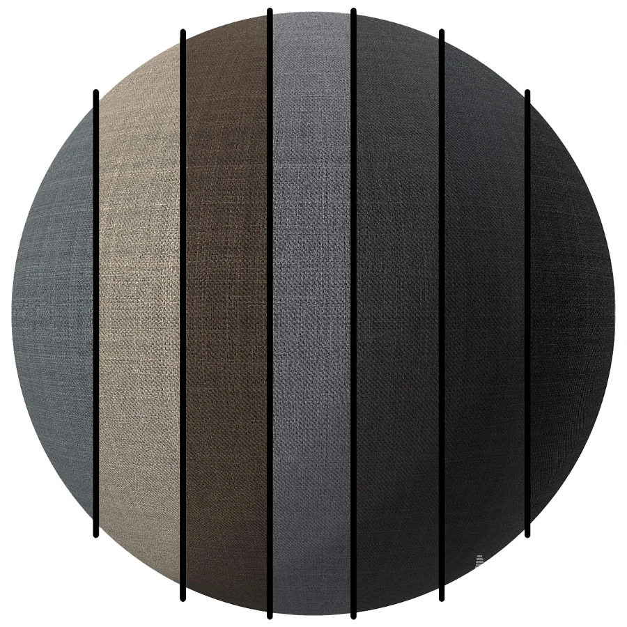 FB25 fabric in one design and 7 different 4K colors - Image 1