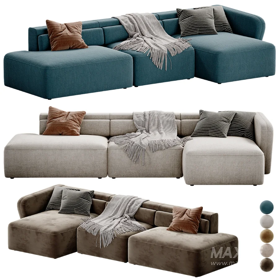 Vajvel Corner modular Sofa by Divan.ru - Image 6