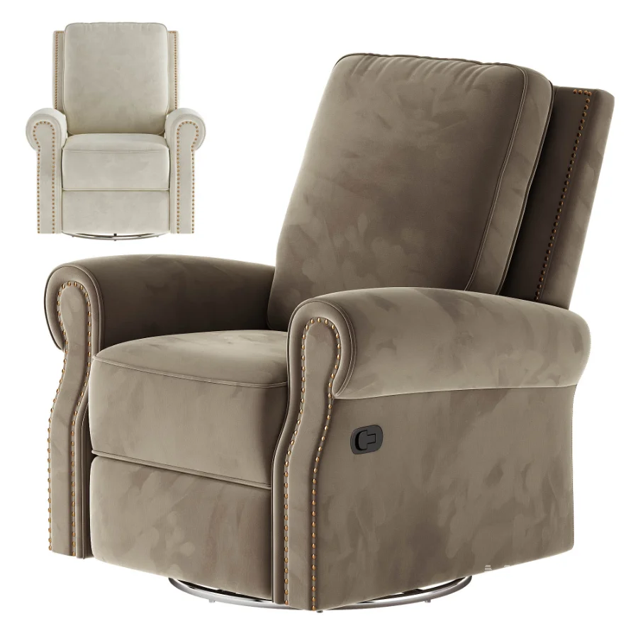 Antasia Rocking_Swivel_Glider_Nursery_Recliner - Image 2