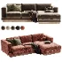 Tidal 2 Piece Sectional Sofa with Chaise Lounge - Thumbnail 5