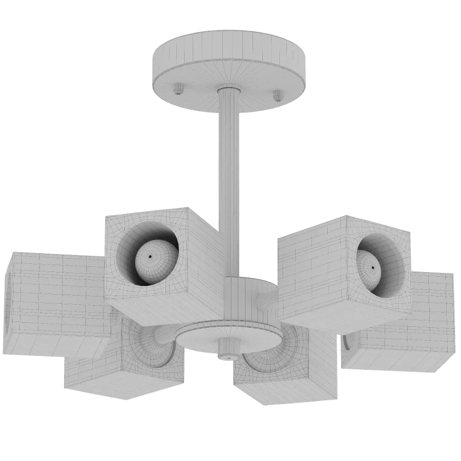 Semi Flush Mount Ceiling Light - Image 2