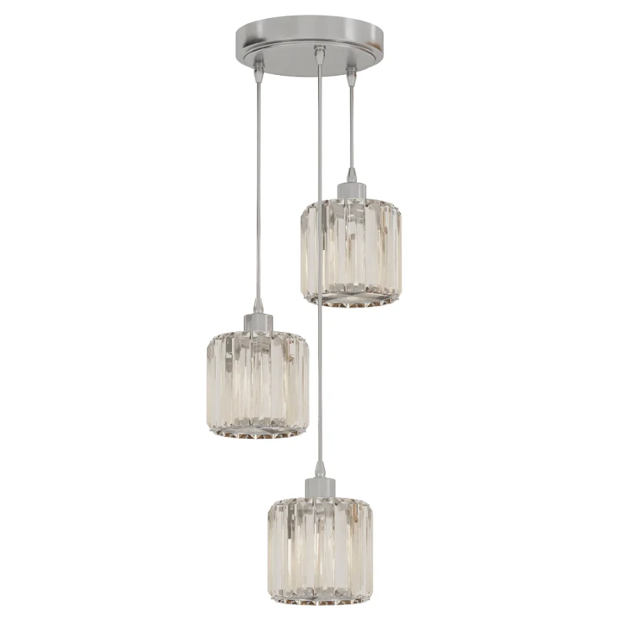 Stacyann Round Crystal Chandelier - Image 2