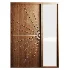 Modernist entry walnut doors collection - Thumbnail 4