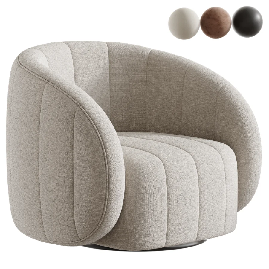 Swivel Accent Armchair - Image 1