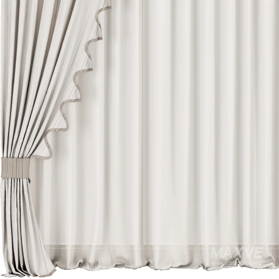 Silk and Cotton Curtain Set 125 - Image 3