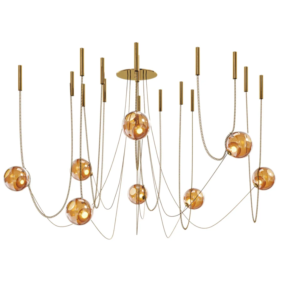 LAROSE GUYON ABYSSE 08 CHANDELIER - Image 4