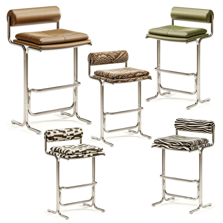 Bolster Bar Stool - Image 7