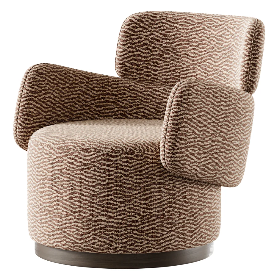 Boris soft enveloping armchair - Image 2