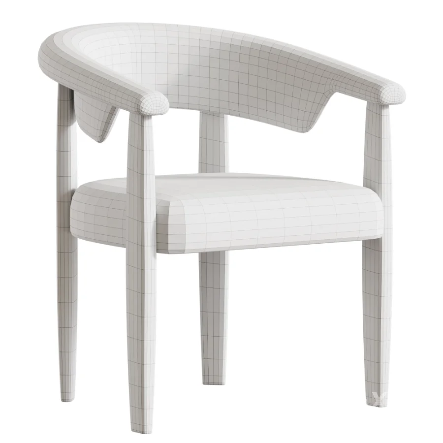 Afra Baxter Armchair - Image 4