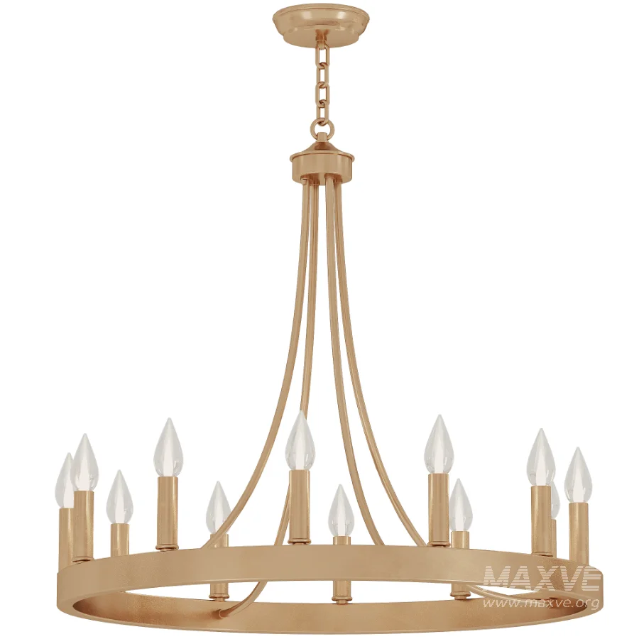 Hendon Wagon Chandelier - Image 8