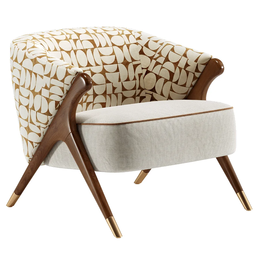 Mid Century Lounge Chair - Image 3