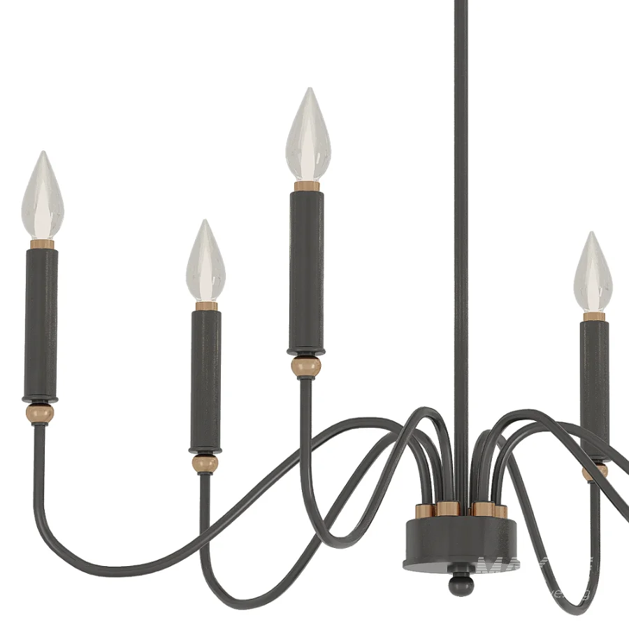 Tracen Dimmable Traditional Chandelier - Image 5