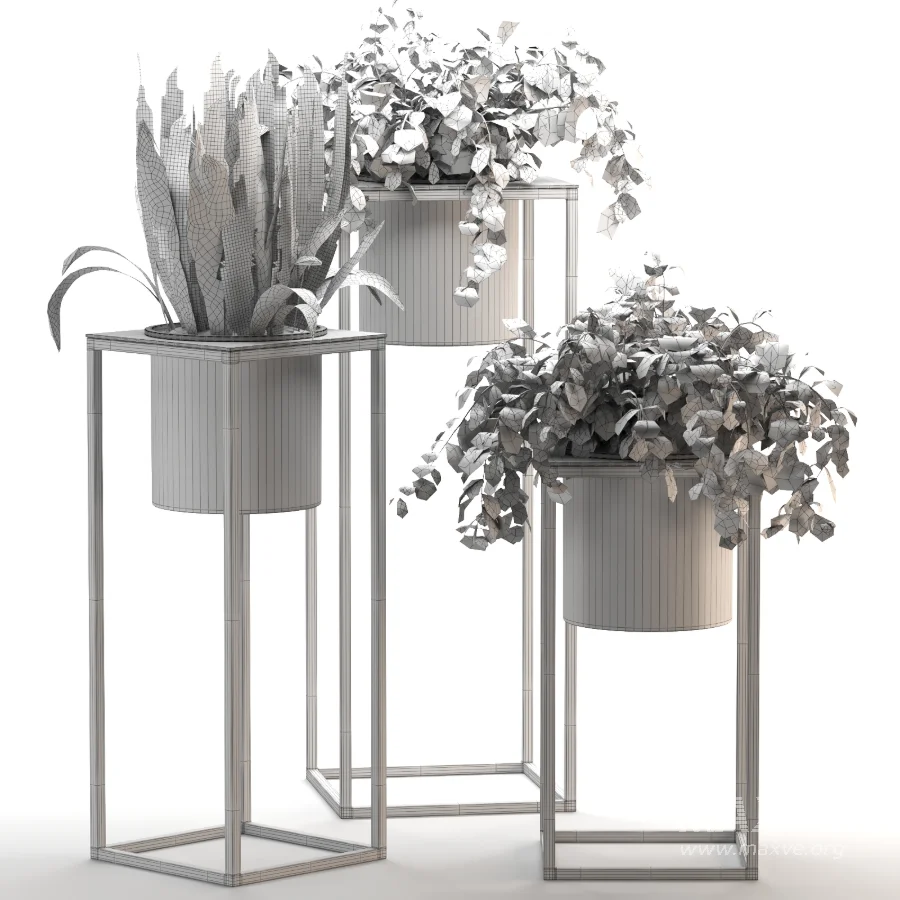Metal Plant Set 12 - Image 2