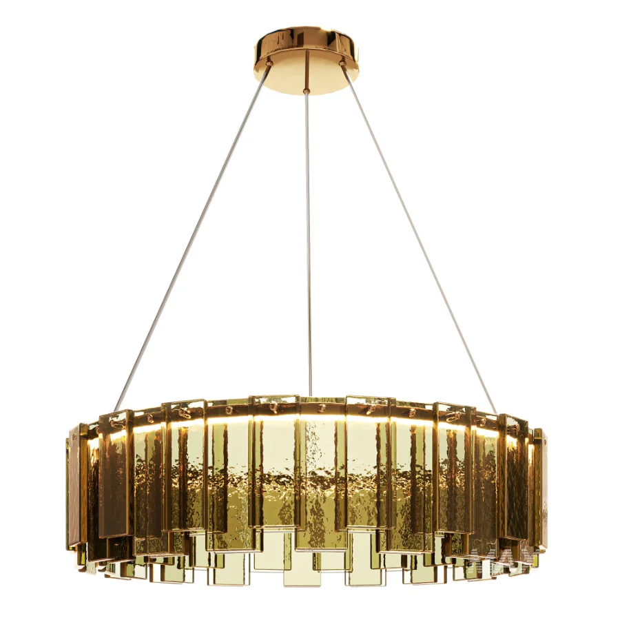 Celestial Alabaster Round Chandelier - Image 1