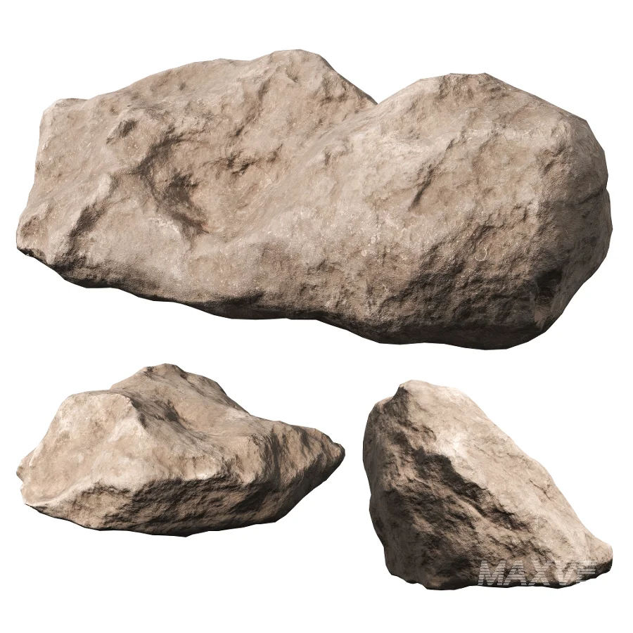 Low Poly Rocks 16 - Image 5