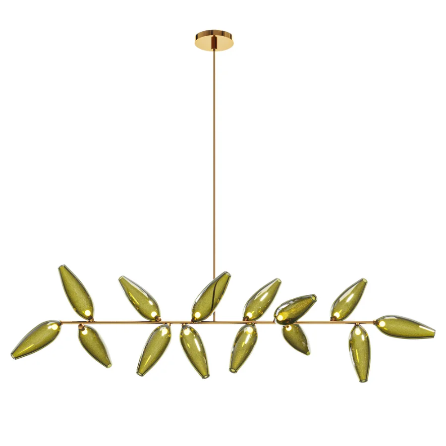 GEM BRANCH CHANDELIER 14 - Image 4