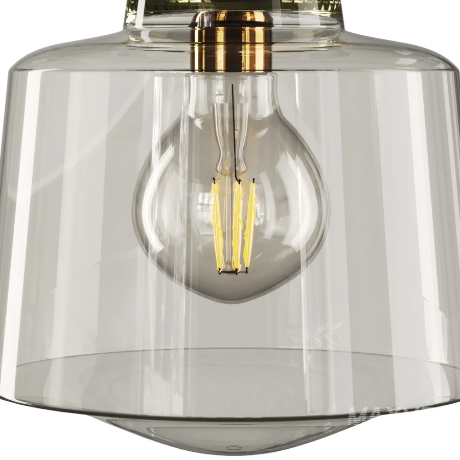 Auric Glass Flush Mount - Image 2