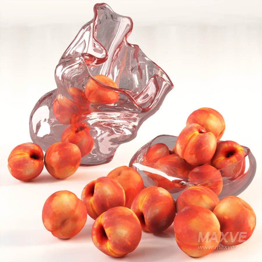 Peach Glass Elegance - Image 3